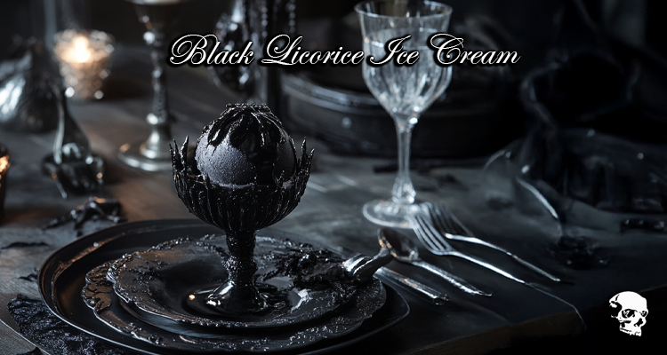 Black Licorice Ice Cream