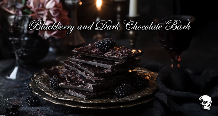 Blackberry and Dark Chocolate Bark