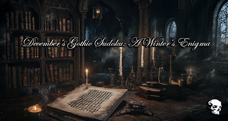 December’s Gothic Sudoku: A Winter’s Enigma