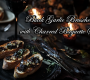 Black Garlic Bruschetta with Charred Baguette Slices