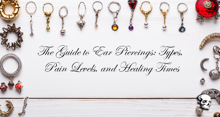 The Guide to Ear Piercings: Types, Pain Levels, and Healing Times