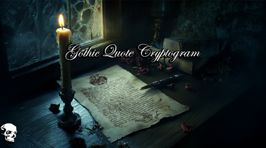 June’s Cryptogram Puzzle: Decoding Gothic Wisdom