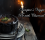 Vampire’s Veggie Pot Pie with Charcoal Crust
